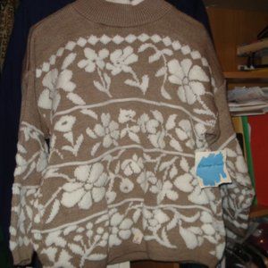 New Ladies Vintage Pullover Sweater size L